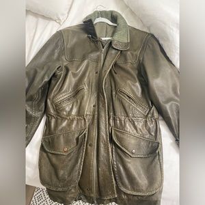 Authentic Italian leather jacket